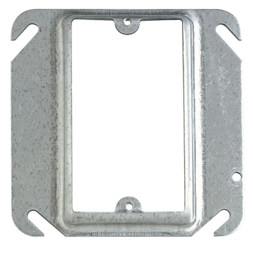 Steel City 52-C-13 Device Cover, 4 in L x 4 in W, Steel